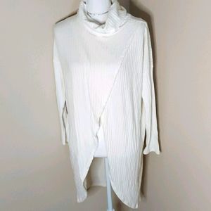 High Low Turtle Neck